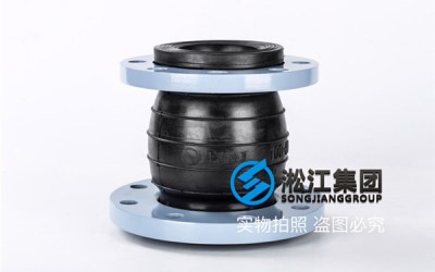 广东电厂工艺水泵用DN100*80同心异径橡胶接头