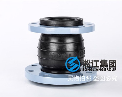 广东电厂工艺水泵用DN100*80同心异径橡胶接头